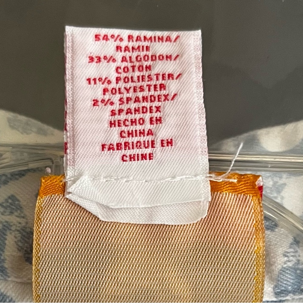 Ruby Rd. Blue Patterned Cotton Jean Jacket - image 4